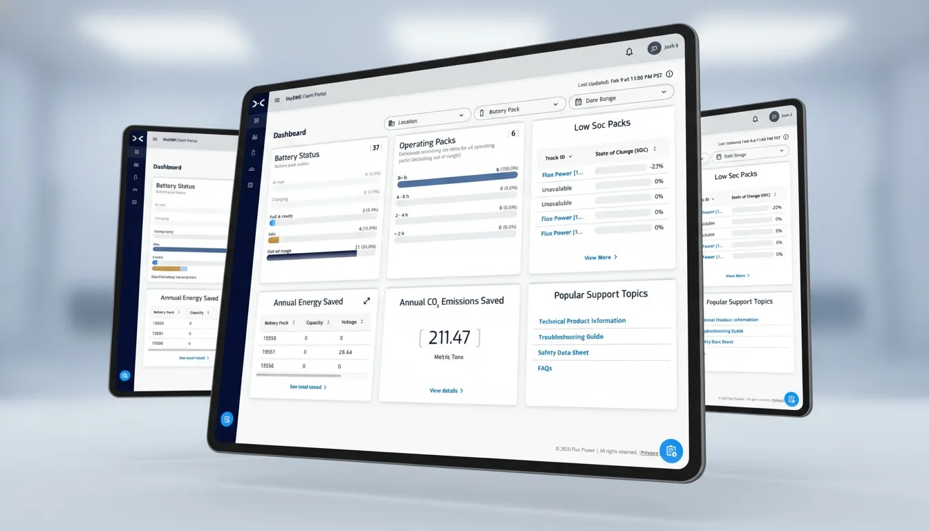 FluxPower — Real-Time Energy Dashboard